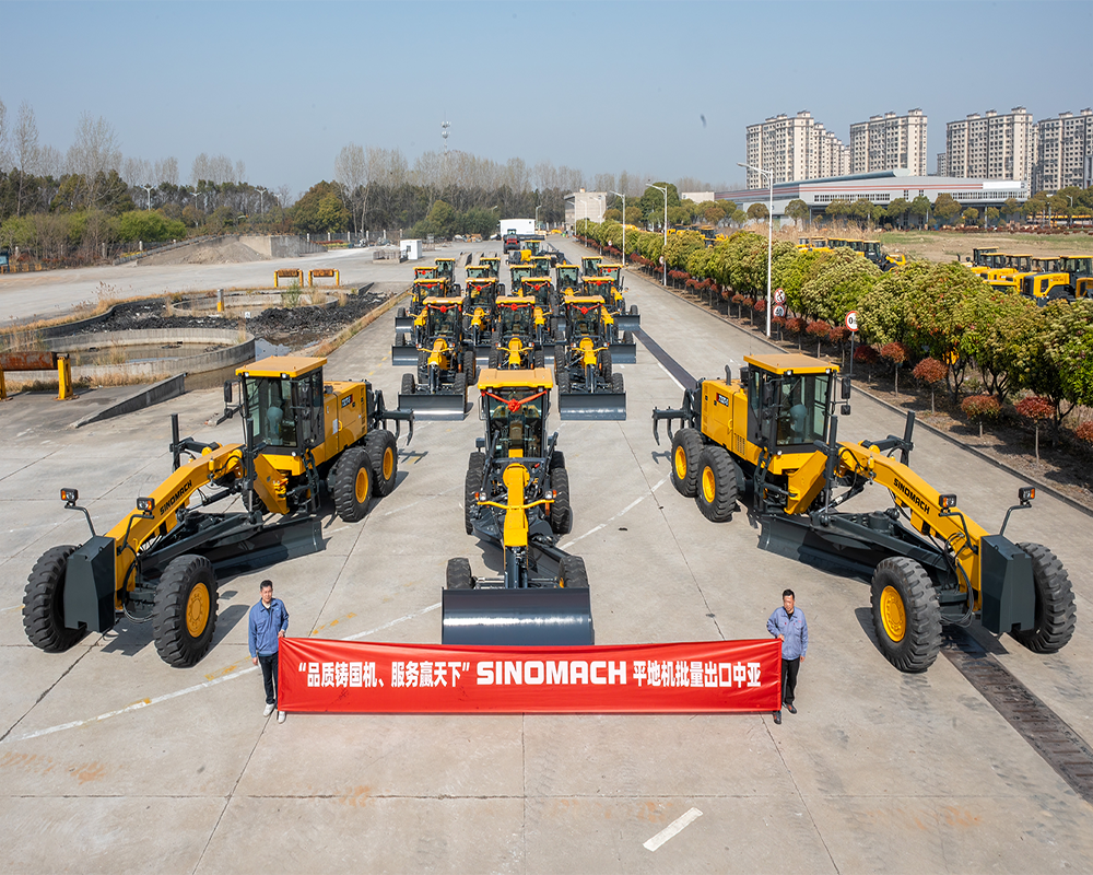 Las clasificadoras SINOMACH se exportan a Asia Central en lotes